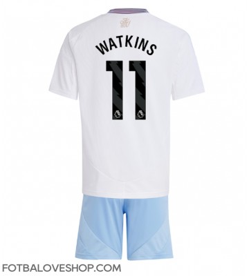 Aston Villa Ollie Watkins #11 Dětské Venkovní Dres 2024-25 Krátký Rukáv (+ trenýrky)